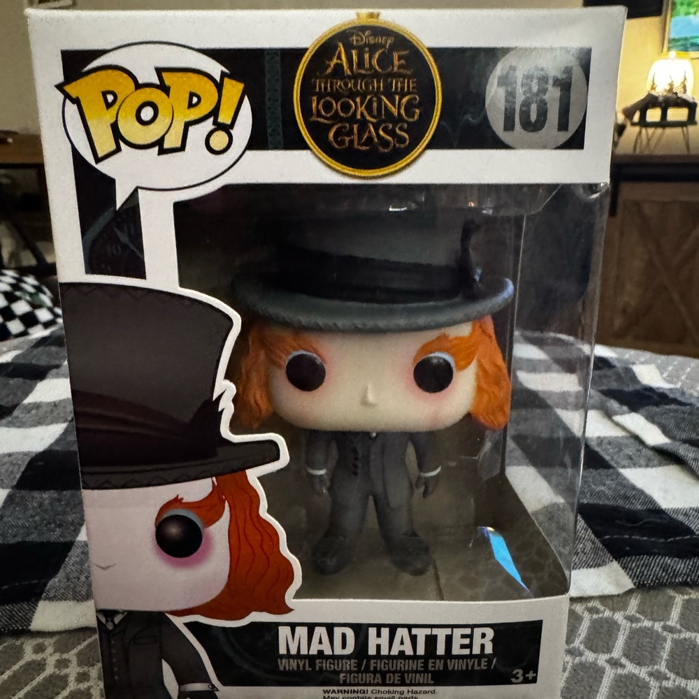 Pop Funko 181 Mad Hatter from Alice in the Looking glass